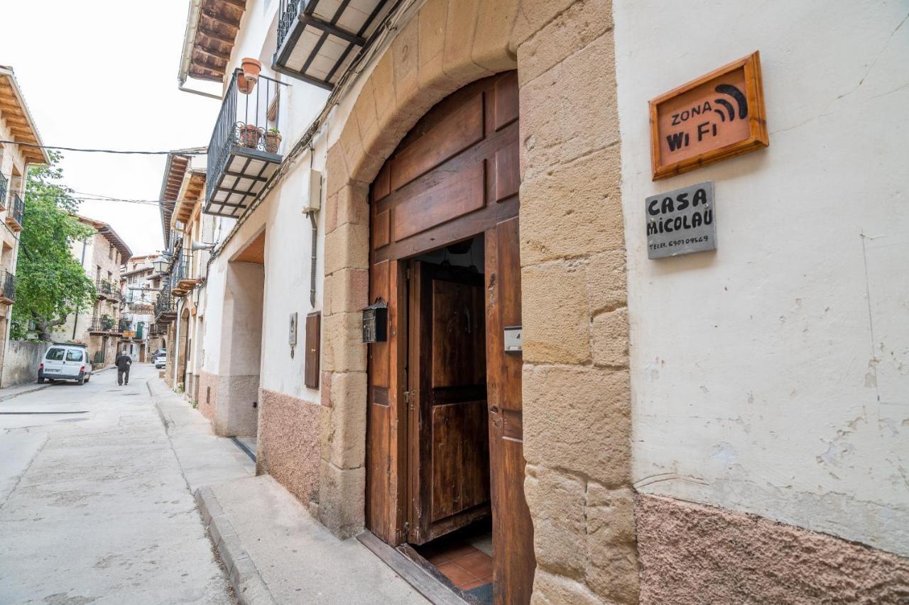 Casa Micolau Lägenhet Beceite Exteriör bild