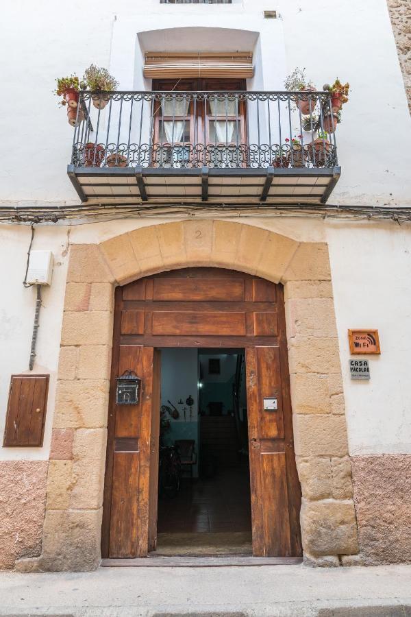 Casa Micolau Lägenhet Beceite Exteriör bild